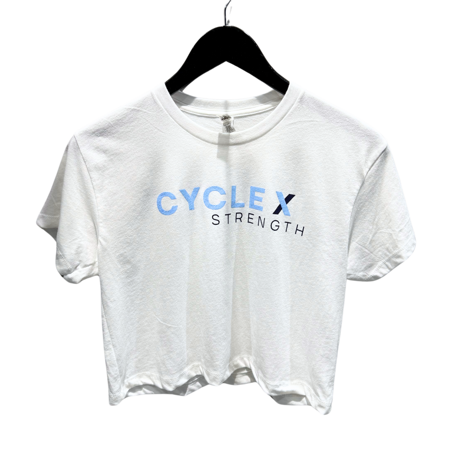 Cycle x Strength Crop Tee